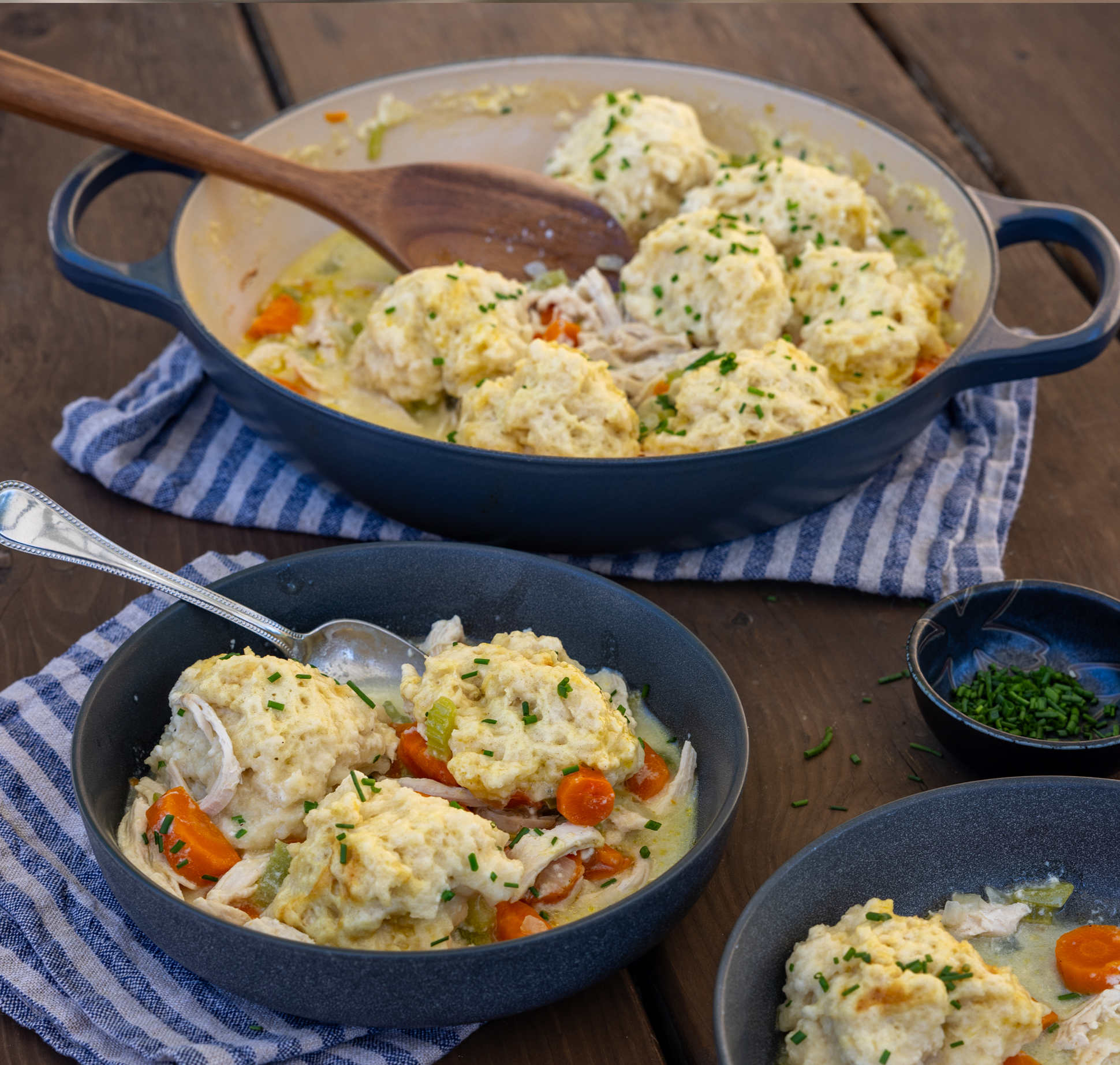 Chicken & Buttermilk Dumplings | Crystal Creamery