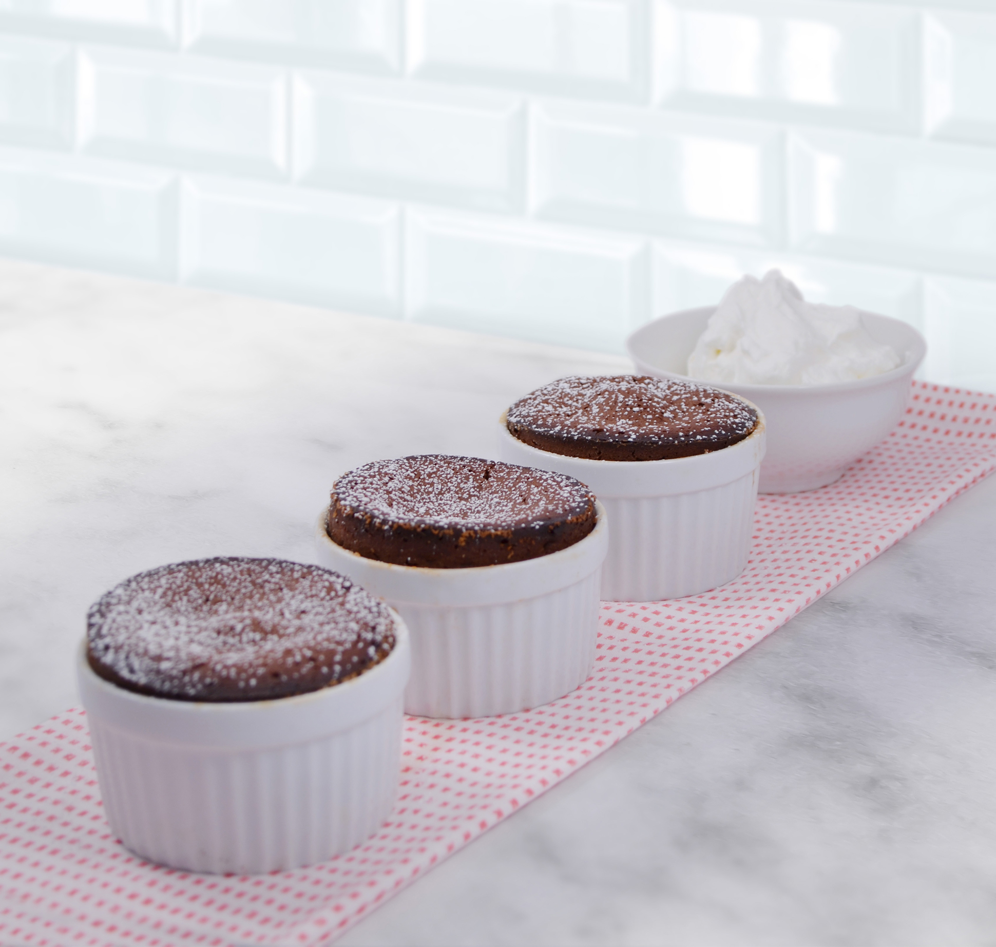 Chocolate Soufflés with Whiskey Recipe | Crystal Creamery