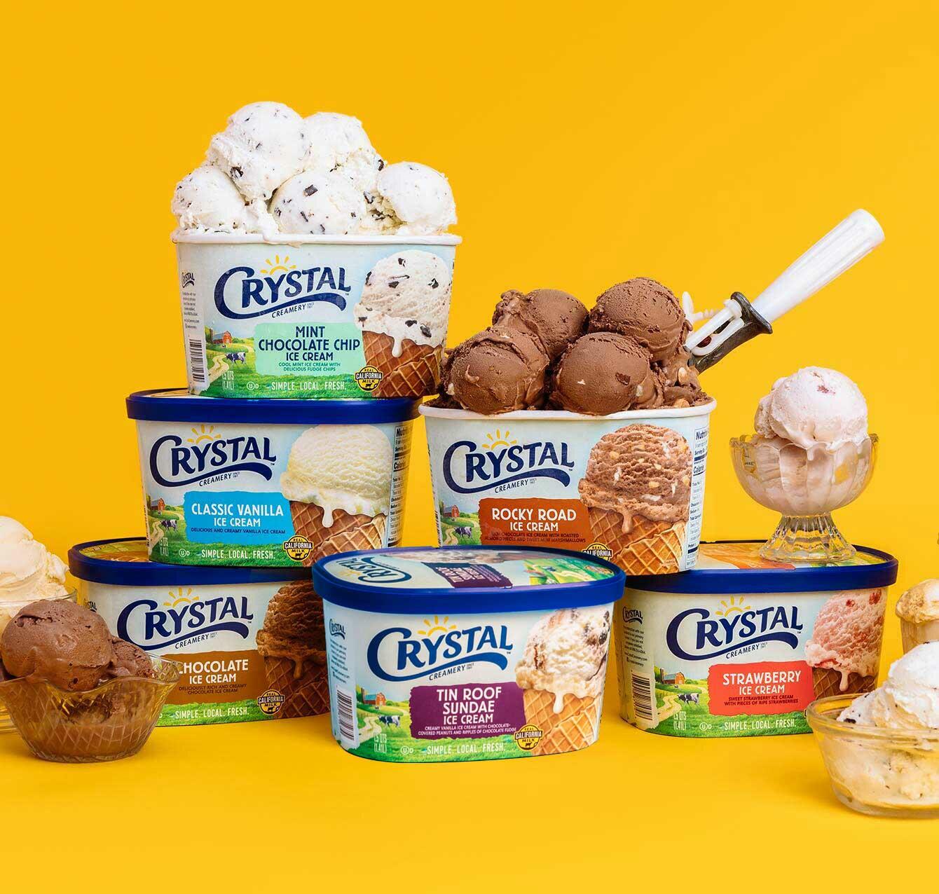 Our Products | Crystal Creamery