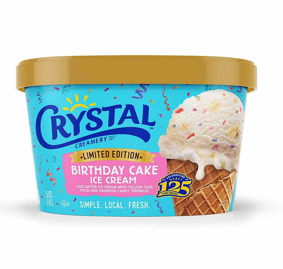 Limited Edition Birthday Cake Ice Cream