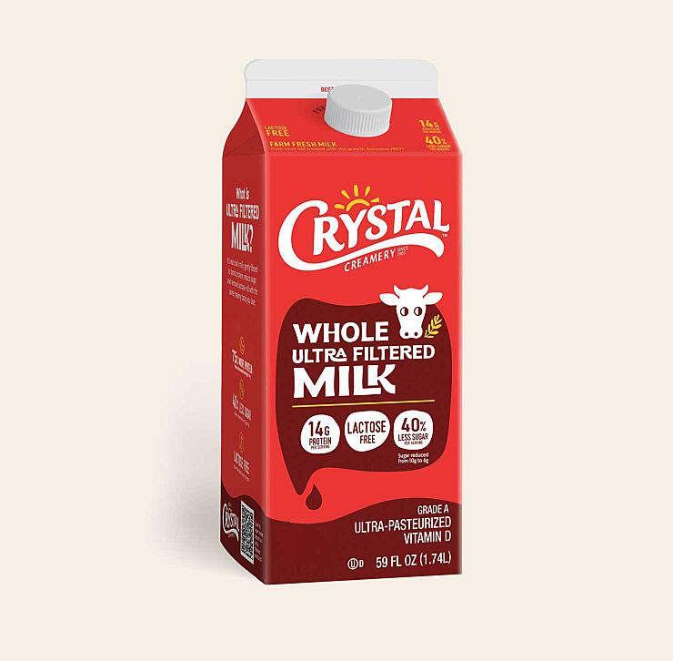 Crystal Creamery Whole Ultra-Filtered Milk — product image