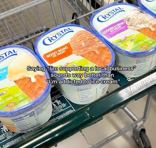 Supporting Local Business and Addicted to Ice Cream