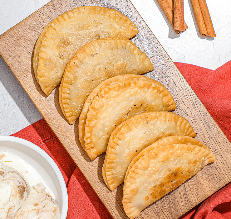 Apple Dulce de Leche Empanadas