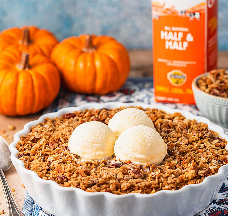 Brown Butter Pumpkin Crisp