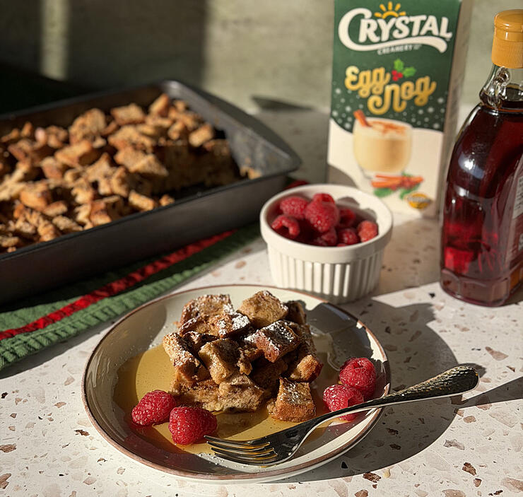 Eggnog French Toast