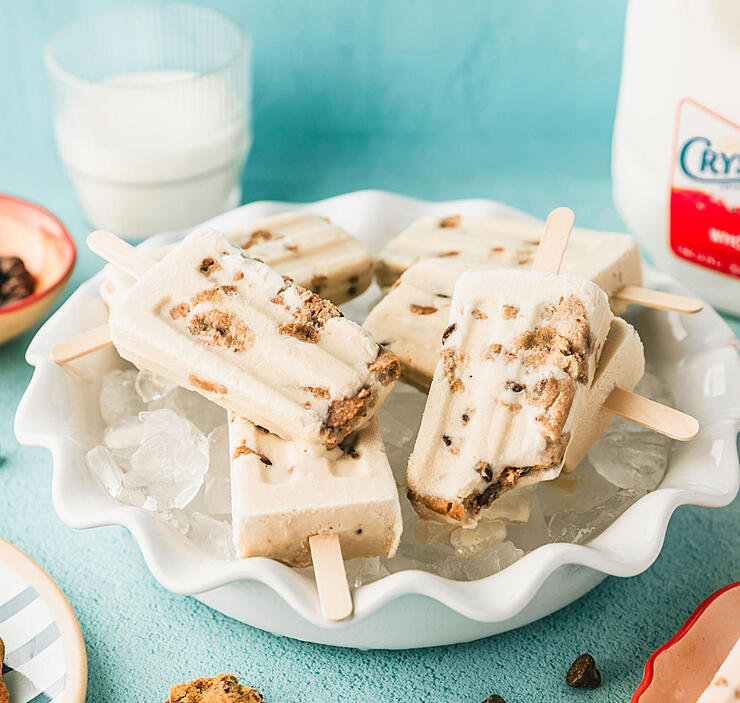 Milk & Cookies Popsicles