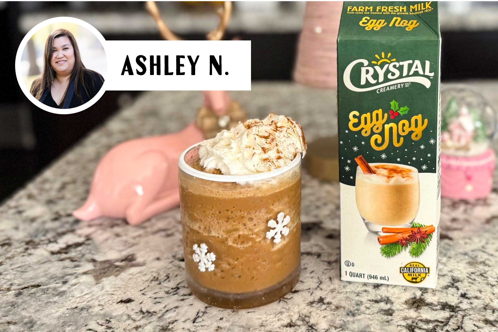 Eggnog Blended Coffee